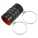 X AUTOHAUX 1セット 内径80mm 長さ152mm ハンプシリコンホース シリコンクッションホース シリコンホース ハンプ クッション シリコンハンプ...