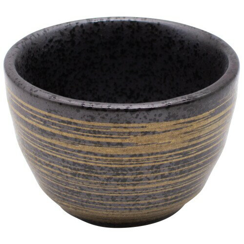 美濃焼 刷毛目 盃 ぐい呑み おちょこ 直径約5.5×高さ3.5cm 容量約40ml 金 ゴールド 電子レンジ 食洗機対応 日本製 464-0002