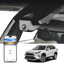 Mangoal 4K ドライブレコーダー ア トヨタ RAV4 & RAV4 ハイブリッド 2022-2025 & LE リミテッド SE アドベンチャー XLE プレミアム XSE(モデル B)通気孔付きに適合 OEM外観 純正品のような見た目 2160pUHD(2)