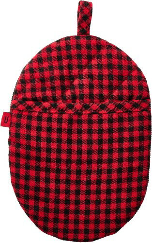 レップ(Rep) ミトン UNIFORM OF THE DAY アーロン 耐熱ポットホルダー レッド 耐熱ゴム付き ループ付き..