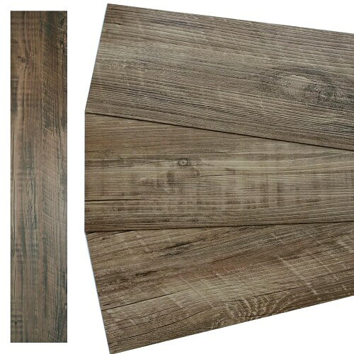 With フロアタイル 3畳 36枚 PVC 貼るタイプ 床材 接着剤付き ウッドカーペット 木目調 全5色 貼るだけ..