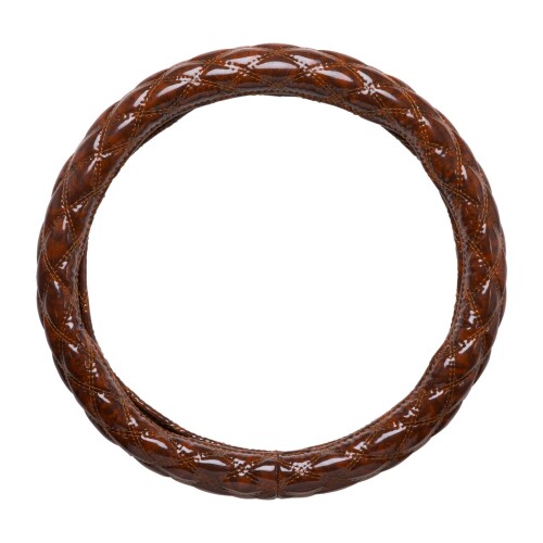 ミヤビ 雅 極太ハンドルカバー ウッドダイヤ ダブルステッチダイヤ 2HS ブラウン HC-WD-2HSBR 2HS(45~4..