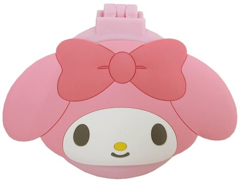 サンリオミラー付きブラシ・マイメロピンク
