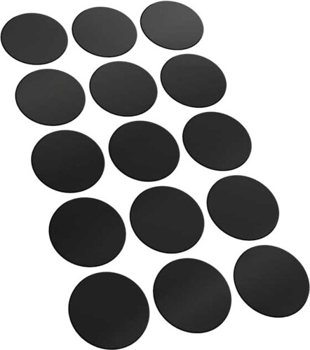 グリーンスタッフワールド マグネットシート 円形50mm径 (粘着剤付) 15枚 ホビー用素材 GSWD-10865