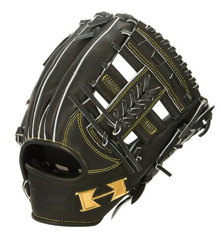 HI-GOLD ハイゴールド 一般軟式用グラブ 心極 KKG-5404 ブラック LH 右投 二塁手・遊撃手用 セカンド・ショート用 内野手用