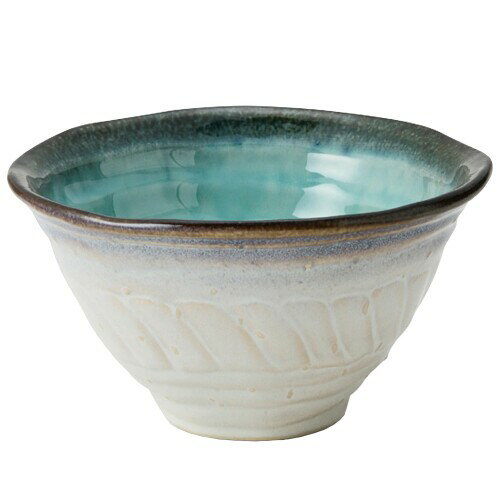 TAMAKI KANADE 丼 特大 青 電子レンジ対応 丸利玉樹利喜蔵商店 小鉢 ボウル 陶器 美濃焼 和食用 20.5×21.5×高さ12cm T-962329