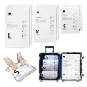 pack all 圧縮袋 衣類圧縮袋 手巻き式 省スペース 再利用可能 高密封性 ポンプ不要 防塵 防湿 防カビ 旅行 出張 家庭 引越し 衣類収納 便利グッズ...