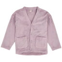 (fun.) 着る毛布 カーディガン ラベンダー LL 男女兼用 ルームウェア 着るブランケット パジャマ ガウン ふわもこ 吸湿 発熱 帝人フロンティア企画