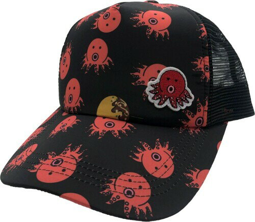 コヒナタ (Kohinata) ギョギョメッシュキャップ タコ (ブラック) 品番:10410