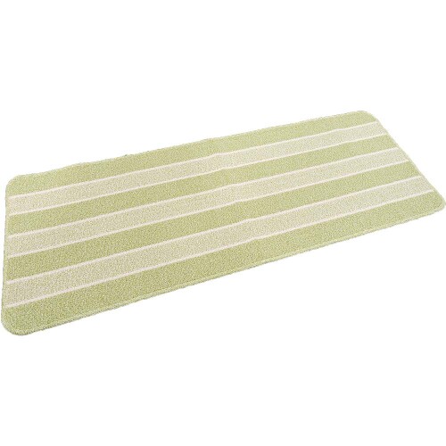 アーリエ(Arie) キッチンマット 日本製 洗える ウォッシャブル 軽量設計 ロンド グリーン 45×180cm
