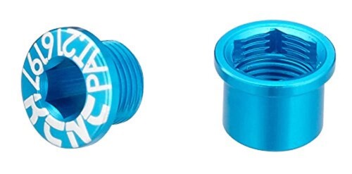 ケーシーエヌシー(KCNC) 自転車 軽量 チェーンリング ボルト シングルヨウ 5PCS M8.5X0.75X4.5B