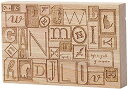 セメントプロデュースデザイン Card Chest lettterpress blocks バーチ 10.3×6.7×1.6cm カードチェスト CC-15lb