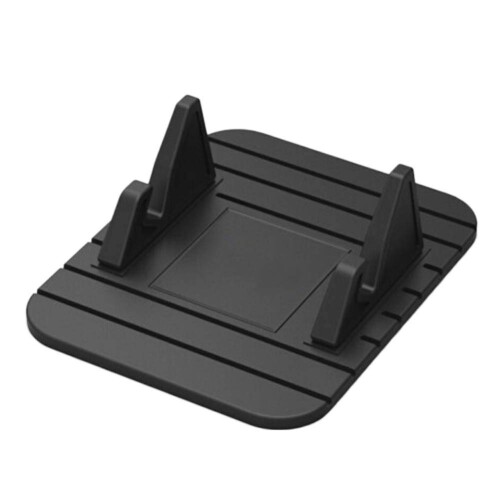 NITIUMI 車載ホルダー シリコン 携帯車載GPSホルダー ダッシュボード 簡単取り付け コンパクト 滑り止め 水洗い可能 iPhone/Android適用 スマートフォンホルダー (ブラック)