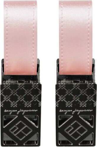 e.x.p.japon ブランケットクリップ BK-合皮パールピンク 金属製 ベビーカー用クリップ ベビーひざ掛け..