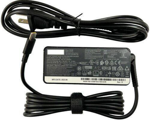 Lenovo ノートパソコン対応 45W USB-C/USB Type-C 電源アダプター Yoga ThinkPad IdeaPad/LAVIE/Latitude/Dynabook/Pavilion