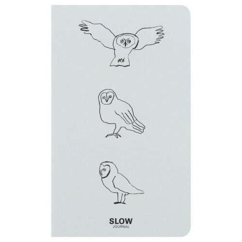 GreetingLife(グリーティングライフ) スロージャーナル イラストが毎ページ変わる 日記帳 フクロウ SHD-3