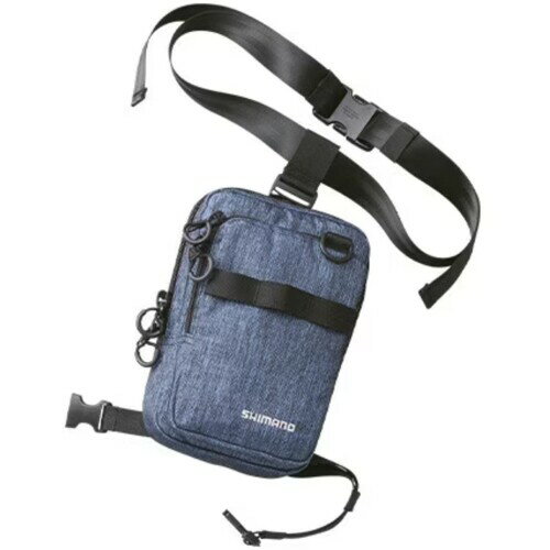 シマノ(SHIMANO) ランガンレッグバッグ ヘザーネイビー BW-022T 釣り 左右の足兼用