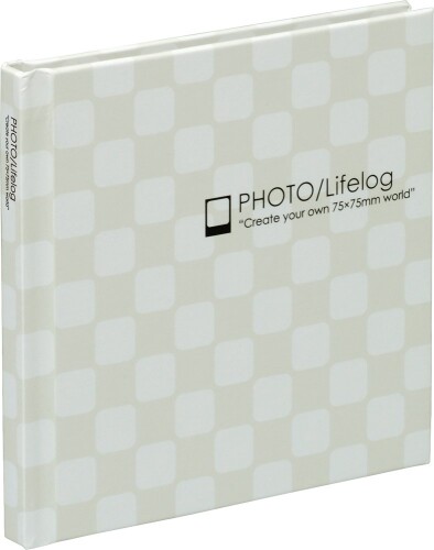 ナカバヤシ アルバム スマレコプリント ブラック台紙 1段サイズ ホワイト ア-SMB-201-W