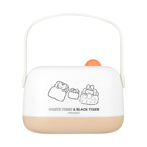 グルマンディーズ ホワイトタイガーとブラックタイガー LED ルームライト 集合 WB-06A