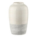 Villa Como 花瓶 陶器 フラワーベース 花器 高さ23CM 大きい おしゃれ 美しい インテリア 部屋 オフィス 室内 飾り