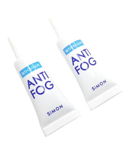 (サイモン) 強力くもり止め 眼鏡 めがね レンズ ゴーグル バイクヘルメット アンチフォグ 5g (ホワイト..