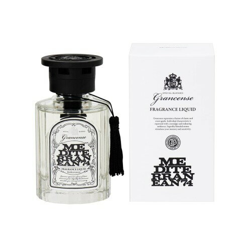 グランセンス(Grancense) グランセンス フレグランスリキッド(約1~1.5ヶ月) メディテレーニアン 120ml(室内用芳香剤 ルームフレグランス タッセル付 潮風を感じさせてくれるアクアティック・
