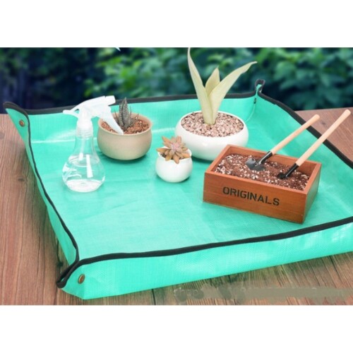 園芸シート 植え替えシート ガーデニングマット 園芸用土替えマット 園芸用品 防水防汚 ガーデニング 100cm*100cm