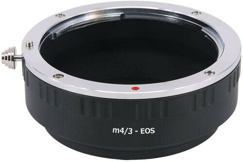 NinoLite EOS-M4/3 アダプター、EOS/EFレンズ を マイクロフォーサーズ カメラ ボディに付ける為のアダ..