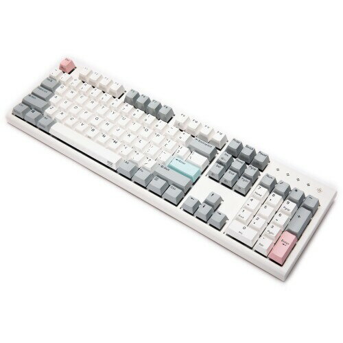 NiZキーボード S104-3M104キー Bluetooth5.2無線接続・2.4GHzワイヤレス接続・USB Type-C有線接続 win/mac3秒間切替 Cherry MX軸 キーボードカスタマイズ可能 プログラム1/2/3 専用ソフトウェア付き 3000mA