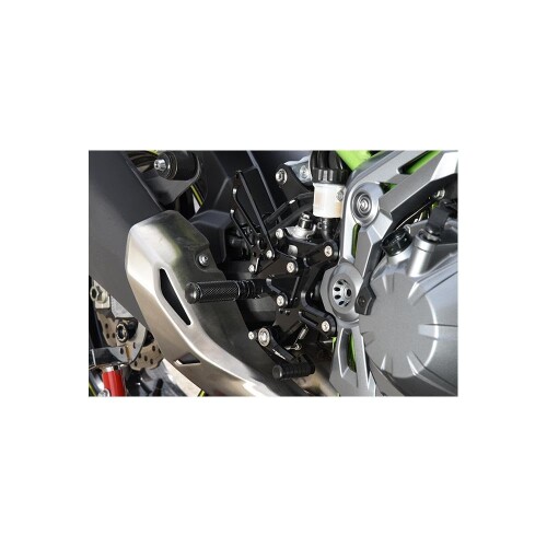 ベビーフェイス(Baby Face) バックステップキット ブラック Z900(ZR900B) 002-K035BK