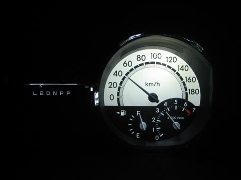 bB メーター用超拡散LEDセット (カラー)スーパーホワイト NCP30-LW