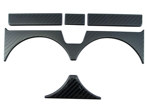 BRIGHTZ プリウス 60 61 65 ステンレスフロントドリンクホルダーパネル 5PC カーボン調 ZVW60 ZVW65 MXWH60 MXWH61 MXWH65 ZVW MXWH W60 W65 H60 H61 H65