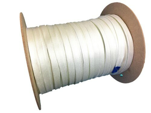 大成製作所(Taisei Mfg Co., Ltd.) 耐熱用 ガラス繊維編組スリーブ 内径8[ファイ] 100M ボビン巻