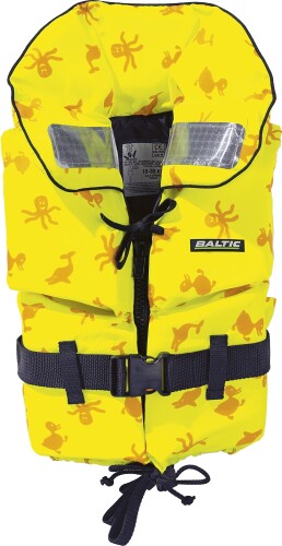 BALTIC(バルティック) Baltic Print Child/Jr. UV-yellow, printed 15-30 kg 1255-000-2 ・カラー:UV-yellow, printed 説明 [商品詳細] 耐久性と視認性に優れた生地を使用したライフジャケットです。 頭を保護するための大きな襟にリフレクターとホイッスルを装備し、腰のベルト、股下ストラップも装備しています。また、ライフジャケットごと持ち上げるためのハンドルを装備しています。 [BALTICとは] BALTIC社はスウェーデンに本社を置く世界屈指の救命胴衣のメーカーで約40年もの間、業務用からマリンレジャー用まで多岐にわたるライフジャケットを製作しています。 素材や縫製 ■デザイン ■ライフジャケットが使われる場面を想定し、常に安全安心を求めるために品質や機能を妥協する事なく水辺での安心と安全を守りつづけています。 商品コード62068106551商品名BALTIC(バルティック) Baltic Print Child/Jr. UV-yellow, printed 15-30 kg 1255-000-2型番1255-000-2サイズChild/Jr.：15?30 kg※他モールでも併売しているため、タイミングによって在庫切れの可能性がございます。その際は、別途ご連絡させていただきます。※他モールでも併売しているため、タイミングによって在庫切れの可能性がございます。その際は、別途ご連絡させていただきます。