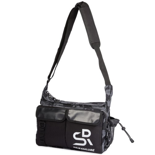 (青嵐ルアー) フィッシングバッグ ショルダーバッグ SR-BG2 フィッシング バッグ サイドバッグ 釣り タックルバッグ アウトドア 撥水加工 止水ファスナ...
