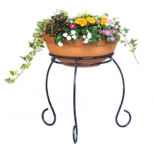 タカショー テラコッタ用 スタンドカールレグ 青銅色 S