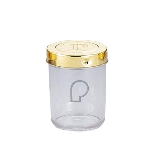 三宝産業 調味料入れ クリア ゴールド 小 調味缶 金冠 ポリカーボネイト S 09191020