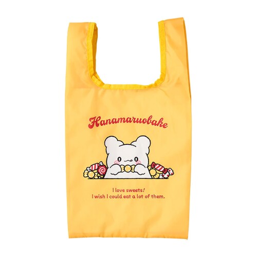 (サンリオ) エコバッグ（あまいものだいすき） はなまるおばけ ポリエステル・亜鉛合金・スチール 対象..