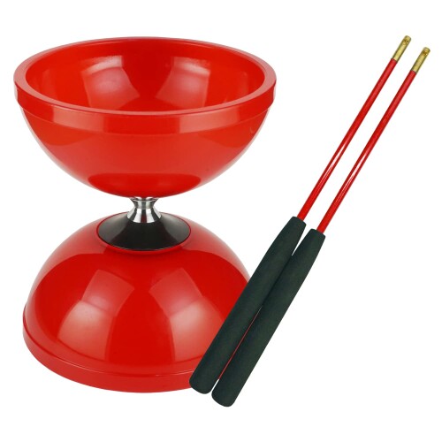 ジャグリングショップナランハ レッツプレイ ディアボロ レッド