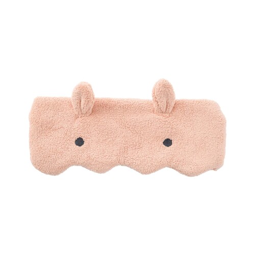 りぶはあと ヘアバンド アニマルきゅうそくタオル メンダコ (全長約26cm) 吸水速乾 やわらかい 27922-26