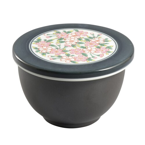 東洋セラミックス 有田焼 おひつ 一膳 平蓋 花の舞 ご飯 保存 電子レンジ対応 日本製 58256 400ml