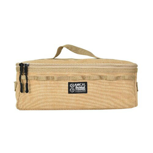 アミカルシュラフ (AMICAL Schlaf) 新型クッキングツールボックス キャンバス素材 ベージュ 横幅32×幅1..