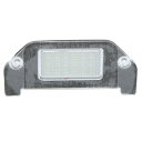 A ABSOPRO カーライセンスプレートライト ライセンスランプ ライセンスプレートランプ 6000K ホワイト LED 4805846AA 2835S MD Do dgeに対応 Dartに対応 2013-2016に対応 ABS クリア ブラック
