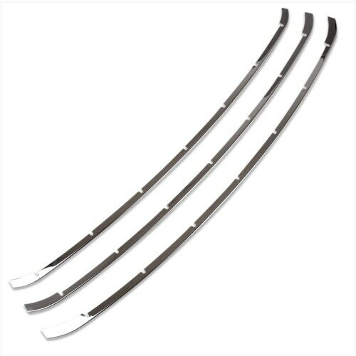 RUIQ トヨタ 新型 プリウス 60系 専用 外装 ステンレス 下部グリル フィン フロントバンパー アンダーリップガーニッシュToyota Prius 専用 設計