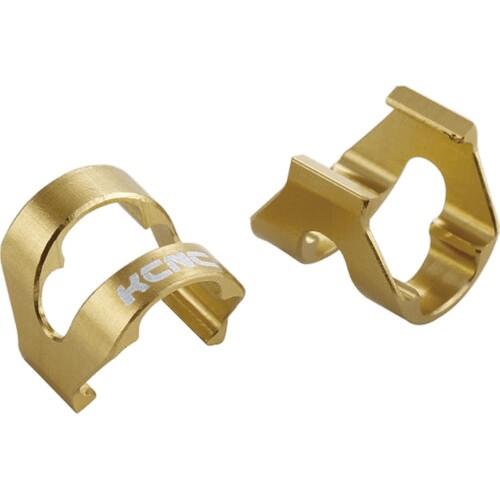 ケーシーエヌシー(KCNC) ケーブルガイド用クリップ ゴールド ONE SIZE ケーブルハウジングガイドクリップ (軽量アルミ) 5個入り