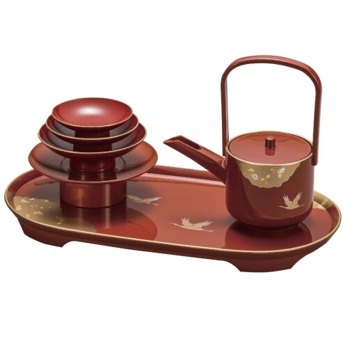 まえじゅう漆器 屠蘇器 光輝