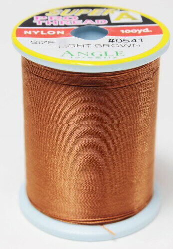 スーパーAプロスレッド ナイロン/Dサイズ #0541/LT-BROWN ロッドワインディングスレッド