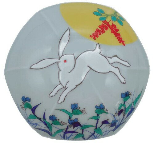 有田陶芸 有田焼 排水口カバー アンブレラ 月兎 抗菌 清潔 おもてなし 日本製