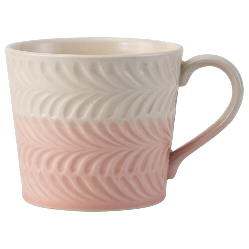 波佐見焼 ローズマリー マグカップ コップ 容量約360ml ピンク 日本製 25516