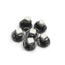 ACROPIX ユニバーサルT3プラスチックミドリ3020 LEDダッシュボードパネルライトランプ電球インテリアライト - 6個セット